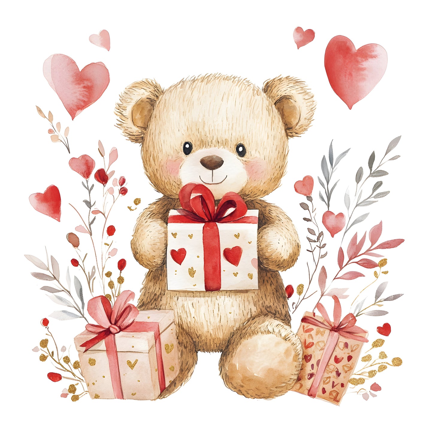 Valentines bears (9 options)