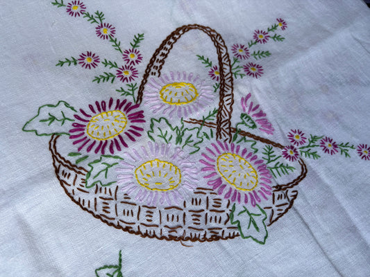 Vintage embroidery add-on