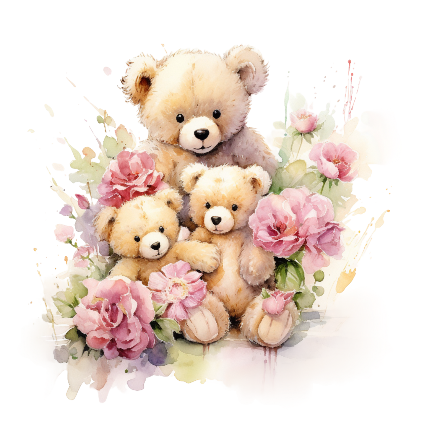 Floral Bears (21 options)