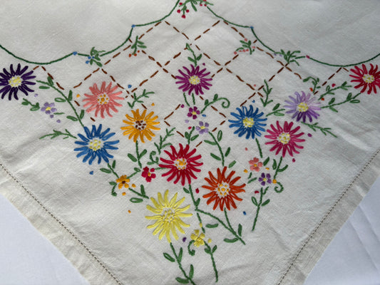 Vintage embroidery add-on