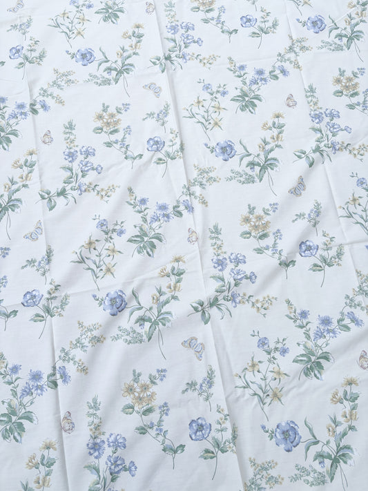 Blue & lemon floral