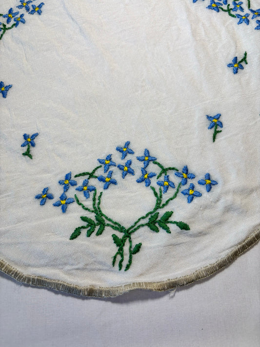 Vintage embroidery add-on