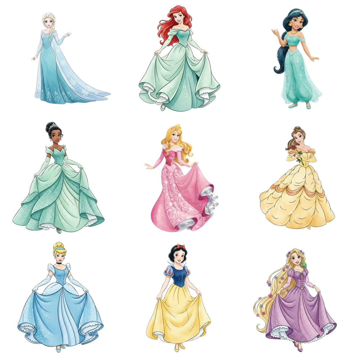 Princesses 4 (9 options)