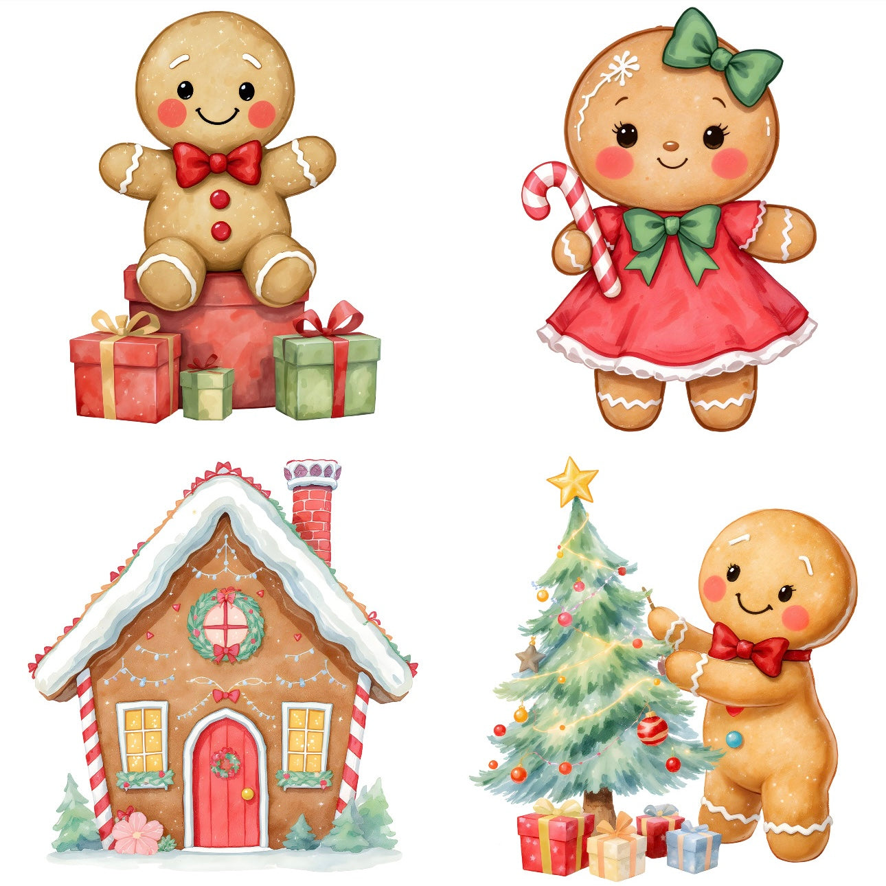 Gingerbread (4 options)