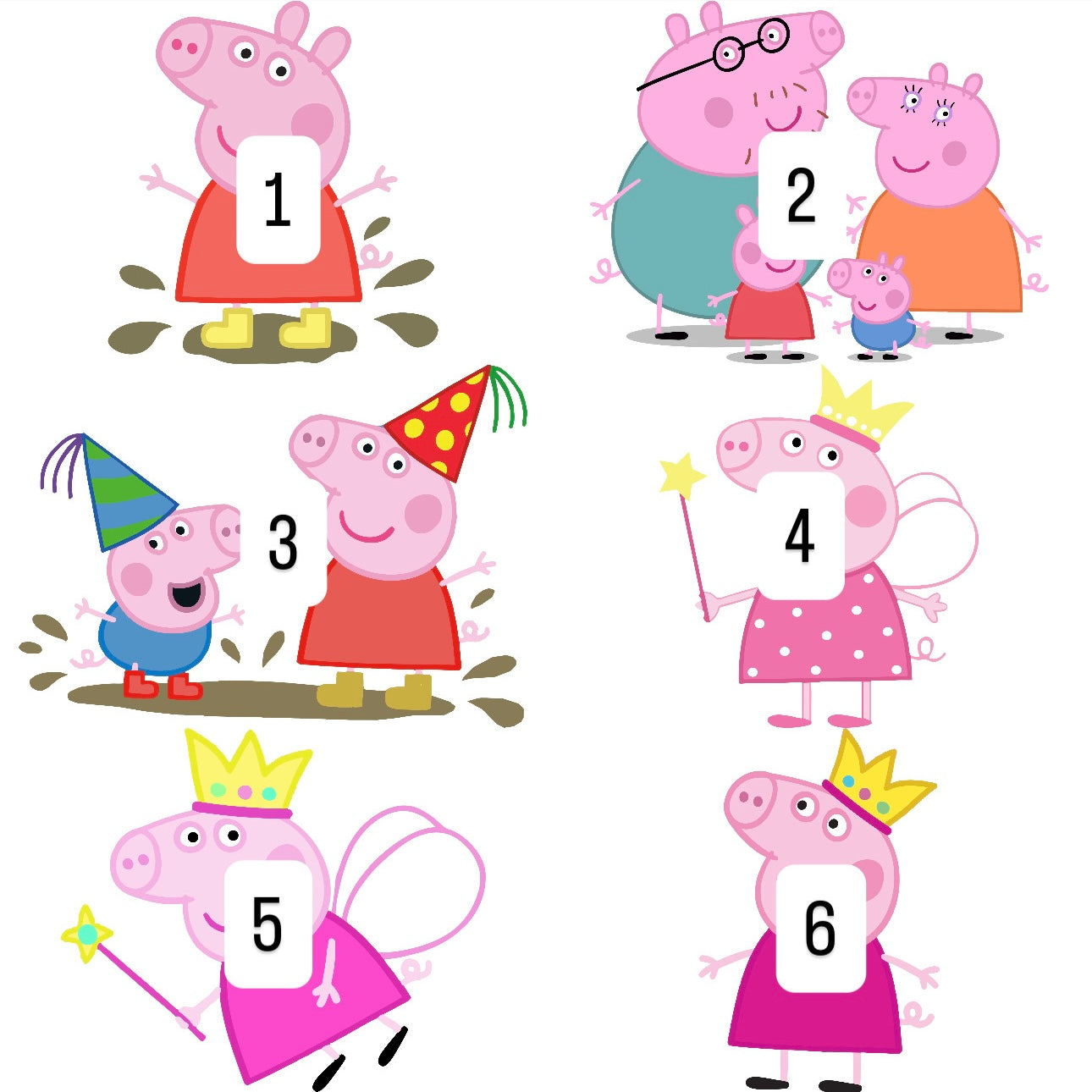 Characters 8 (6 options)
