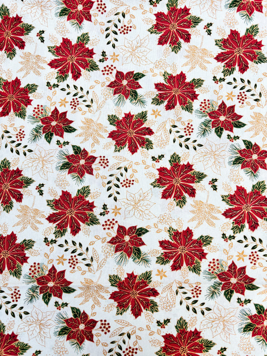 Poinsettia (gold foiled)