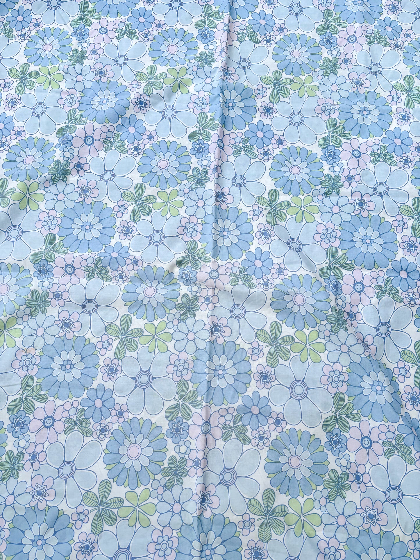 Blue and lilac retro