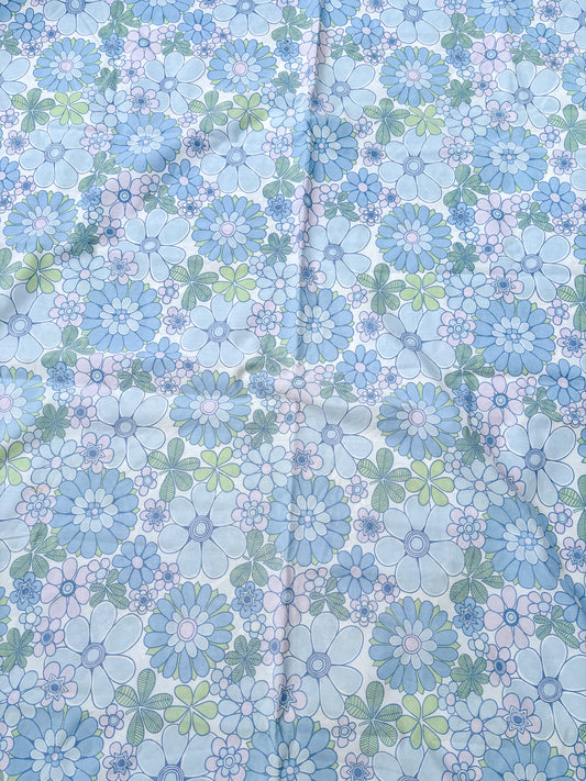 Blue and lilac retro