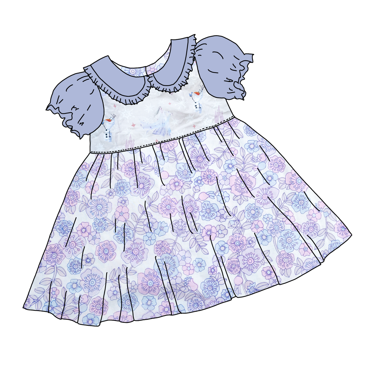 Character fabric slot (clash make in both prints)
