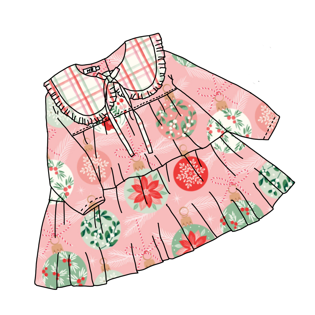 Pink baubles clash UP TO 4-5 YEARS ONLY (8-9 week turnaround)