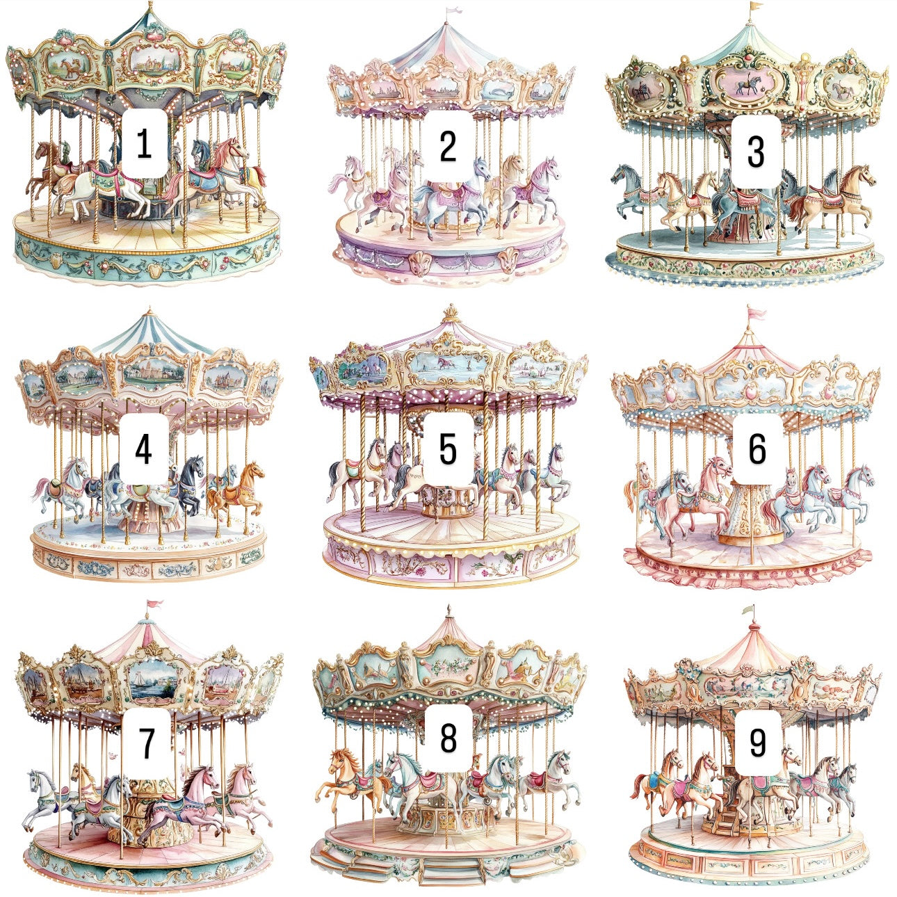 Carousel (9 options)