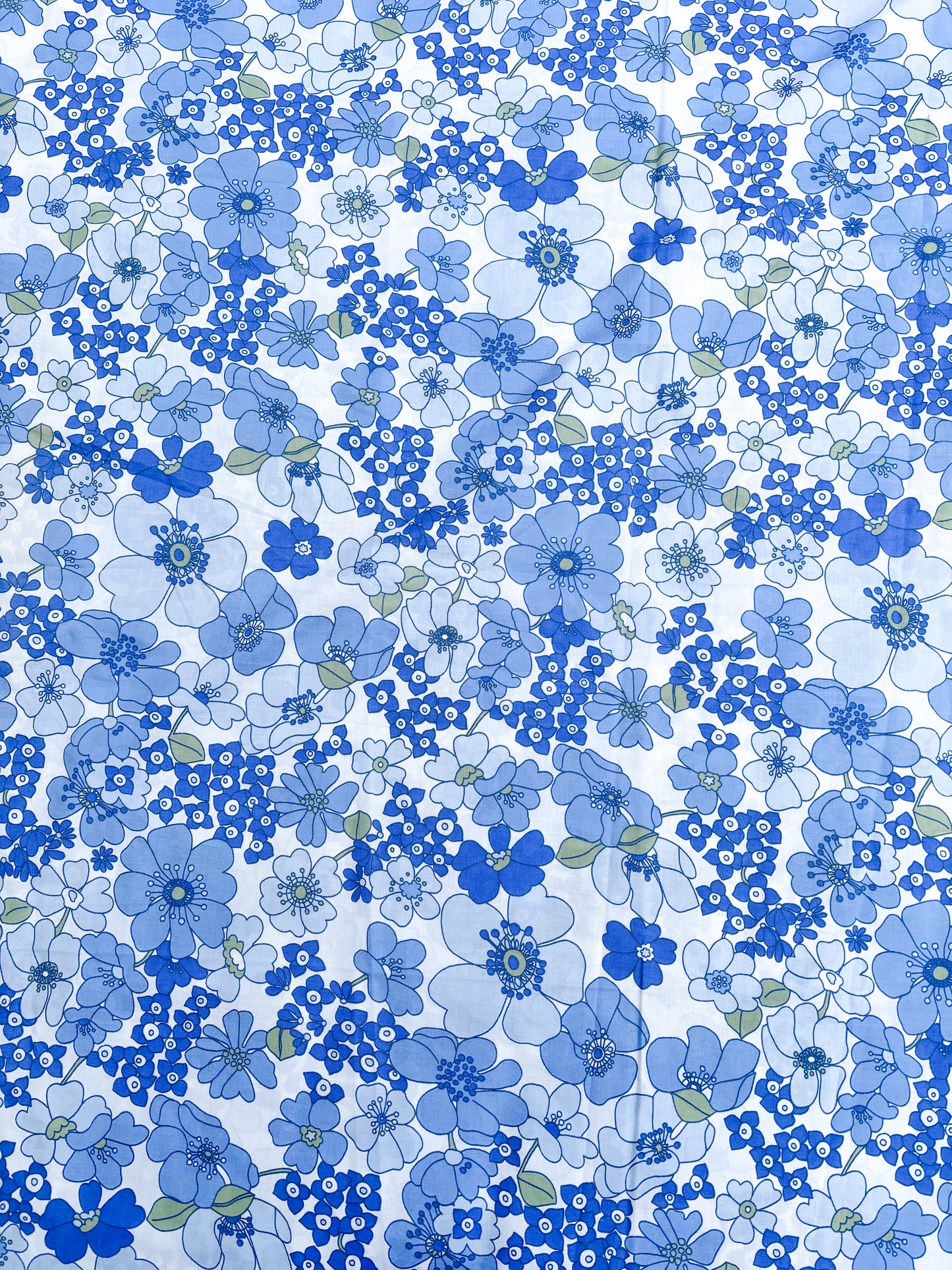 Blue retro