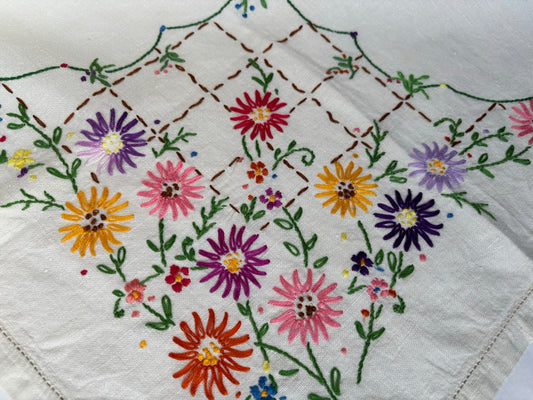 Vintage embroidery add-on