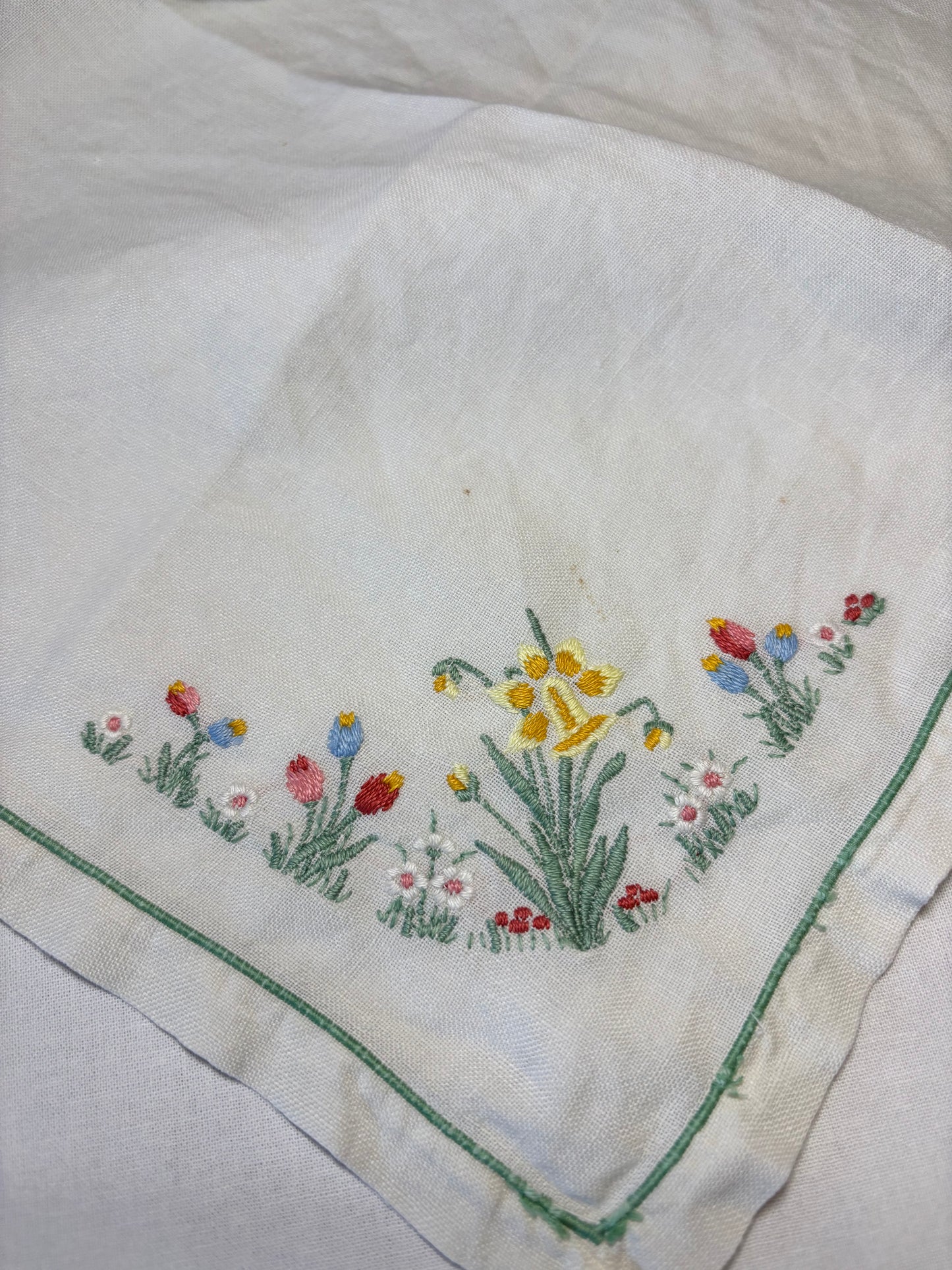 Vintage embroidery add-on