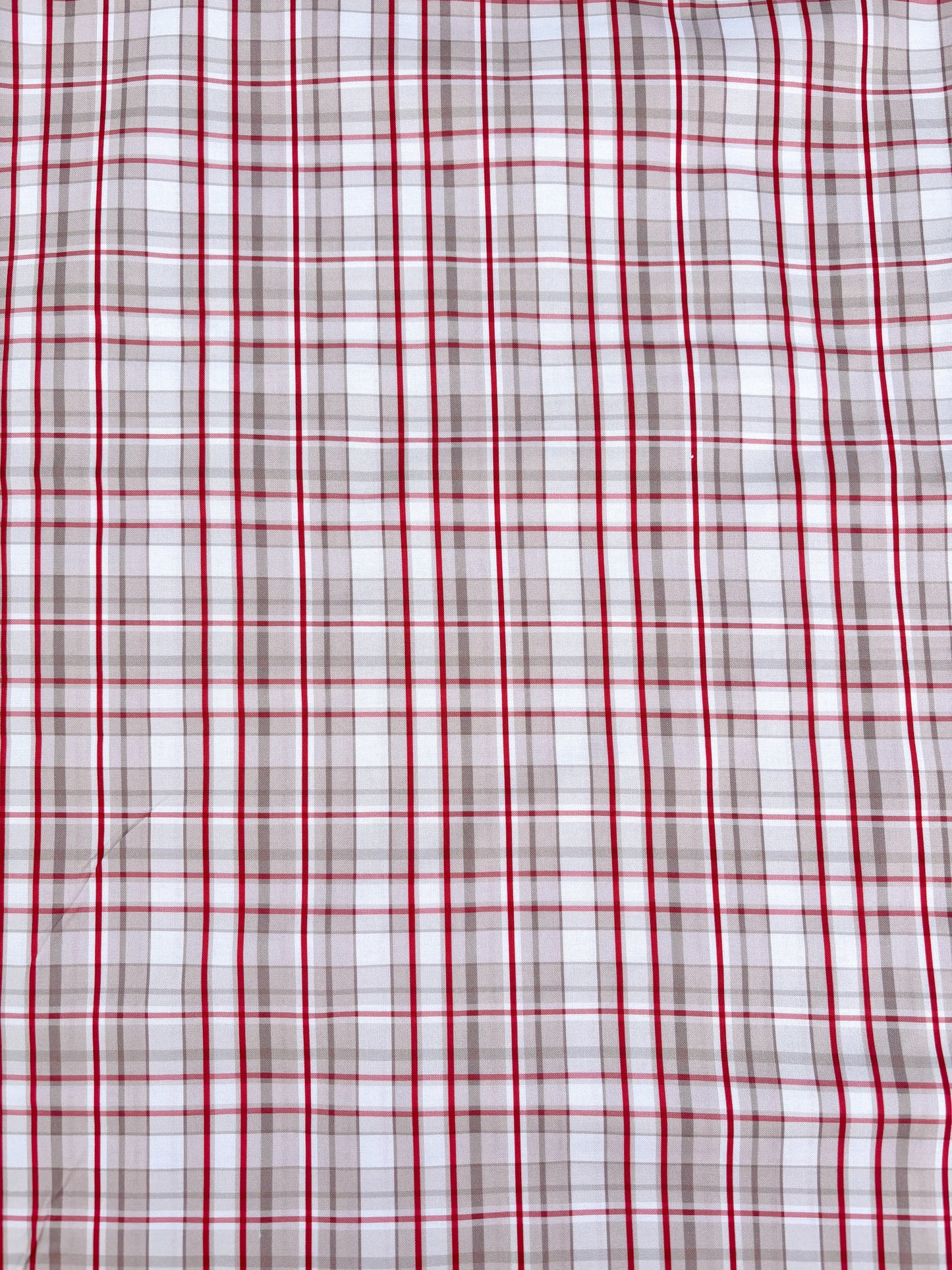 Beige & red tartan (available September 6th)