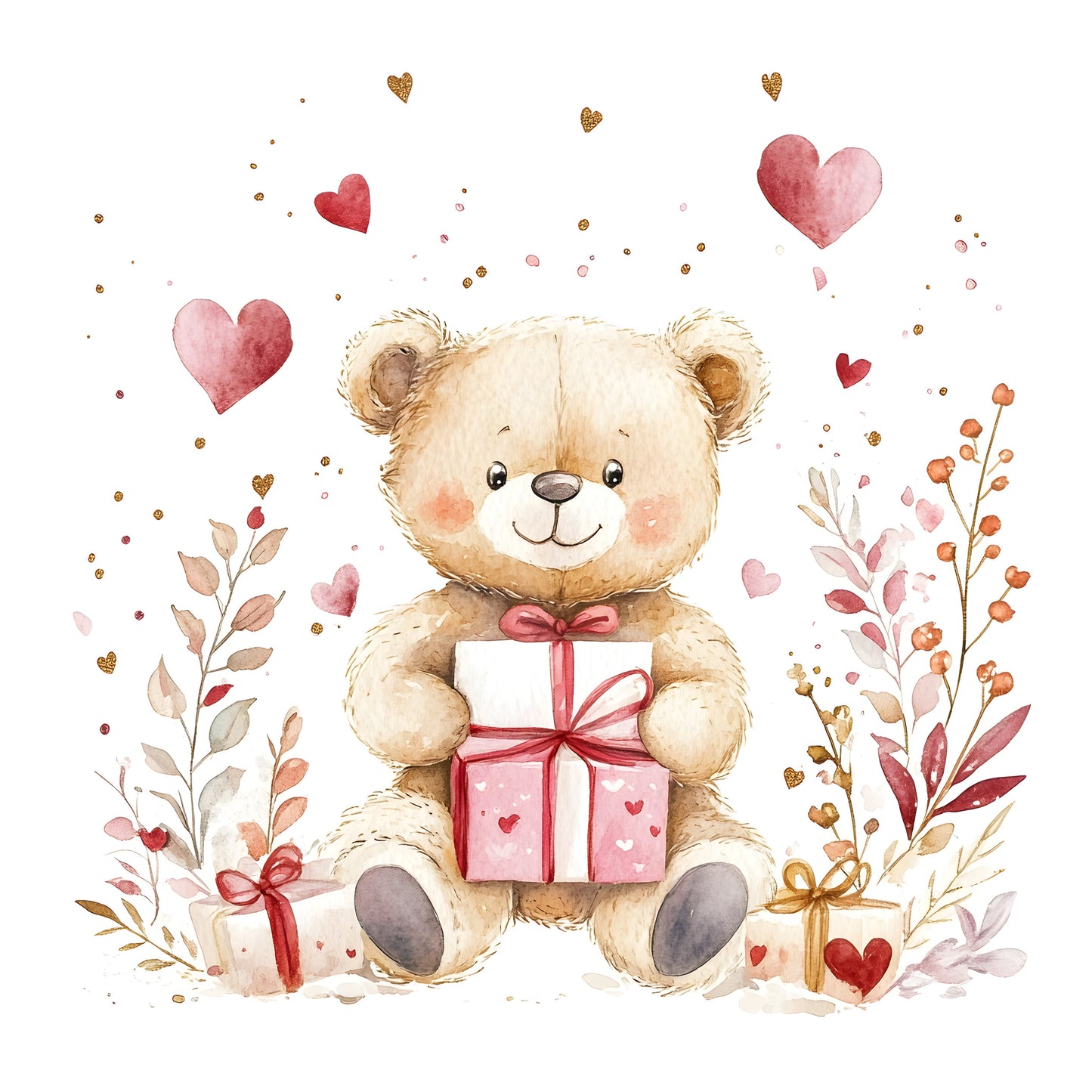 Valentines bears (9 options)