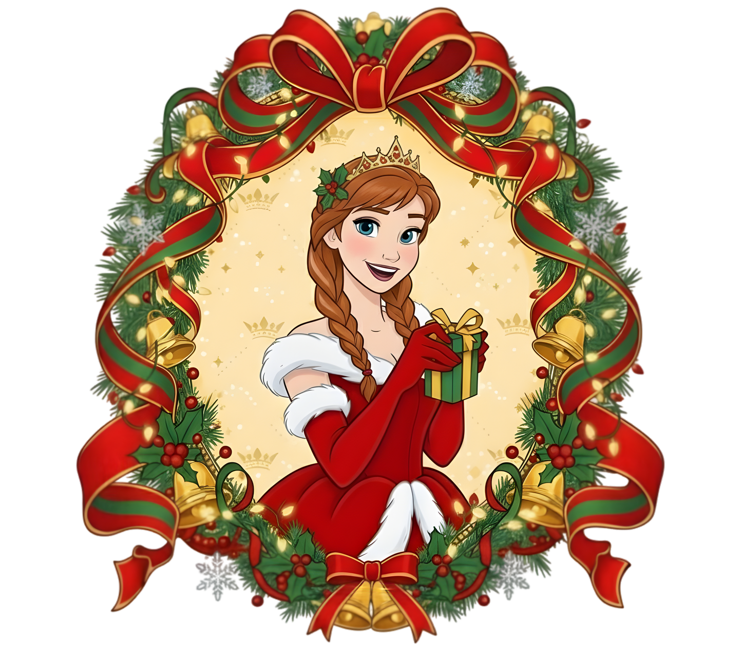 Christmas princesses (9 options)