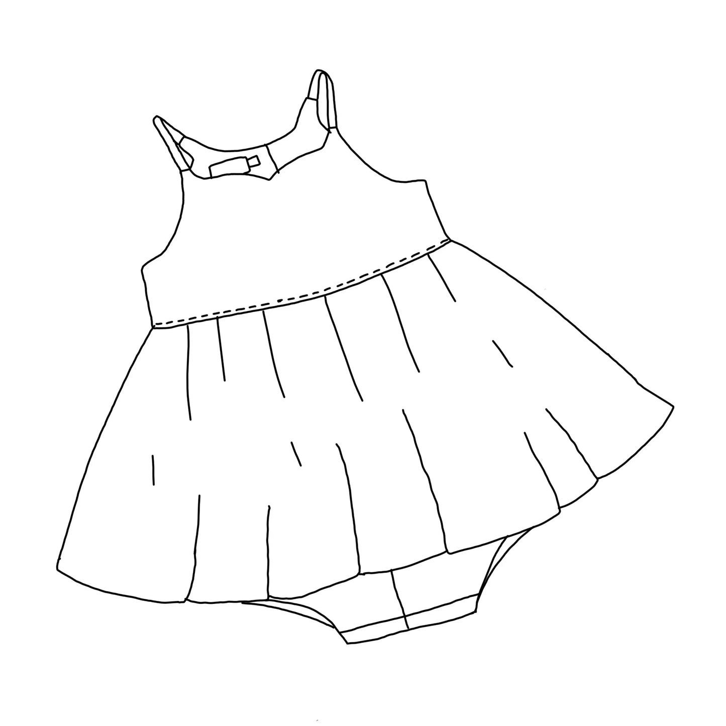 DAFFODIL Two Piece (surprise fabric)