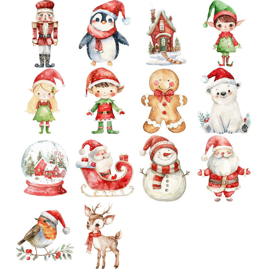 Christmas characters (14 options)