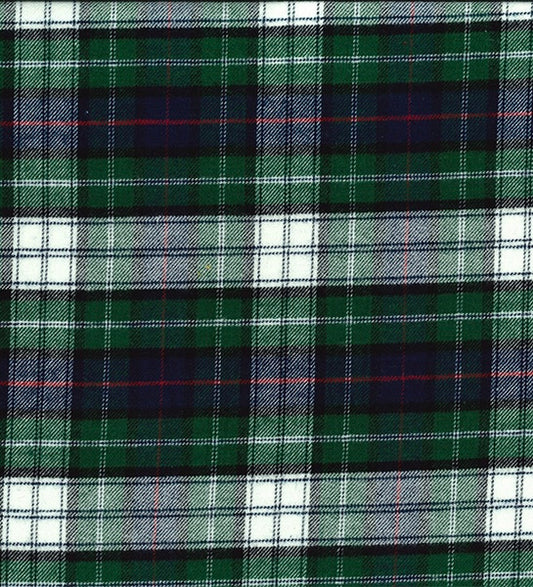 Brushed tartan - green