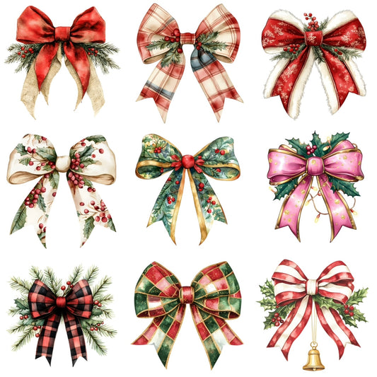 Christmas Bows (9 options)