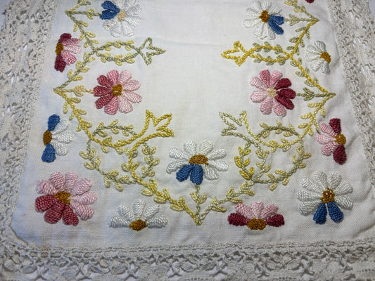 Vintage embroidery add-on