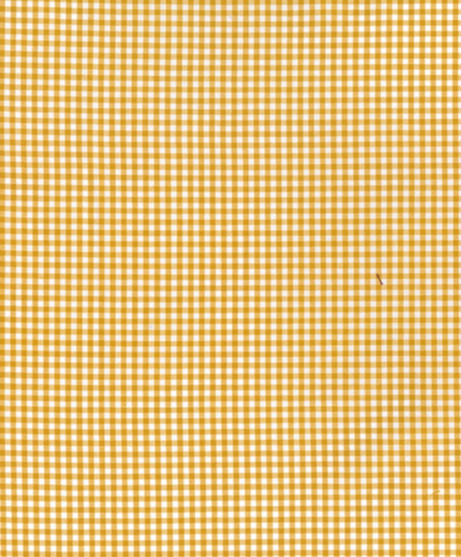 Mustard gingham