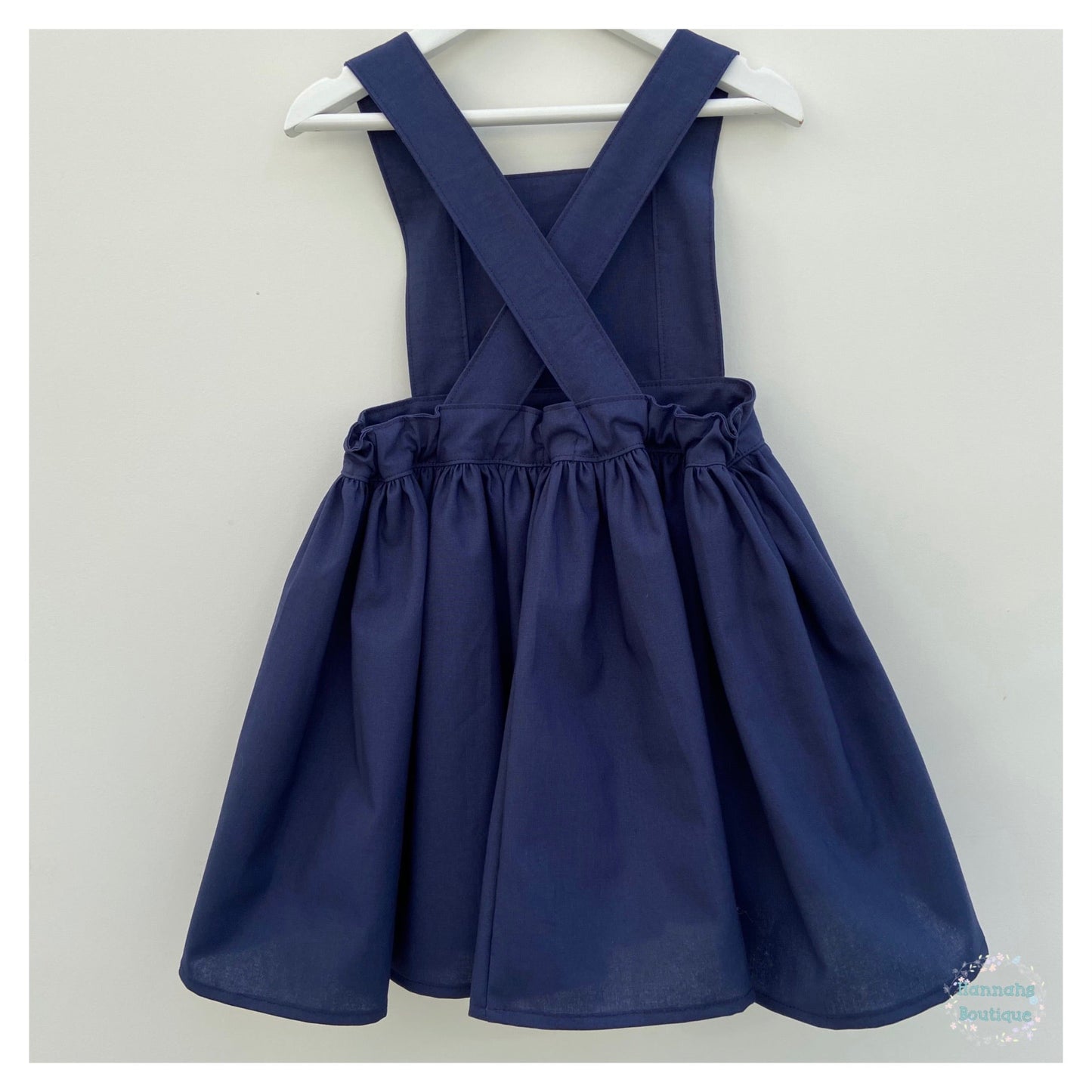 Cross back school pinafore
