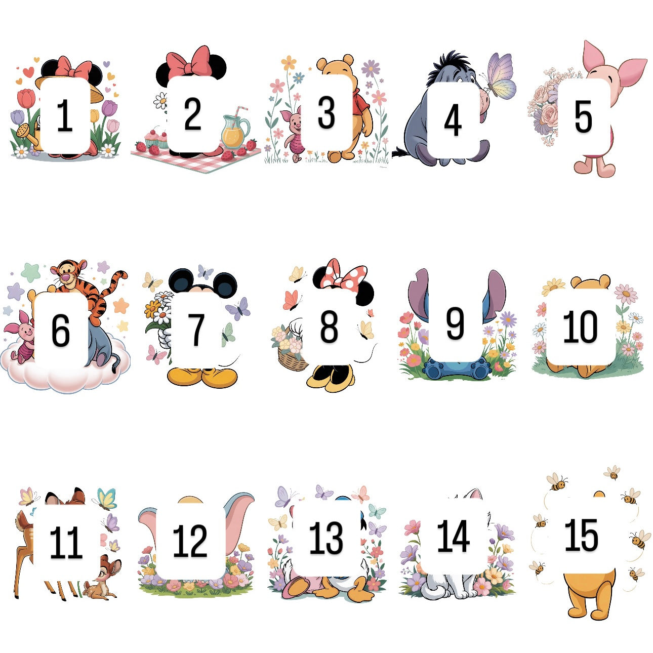 Characters 10 (15 options)