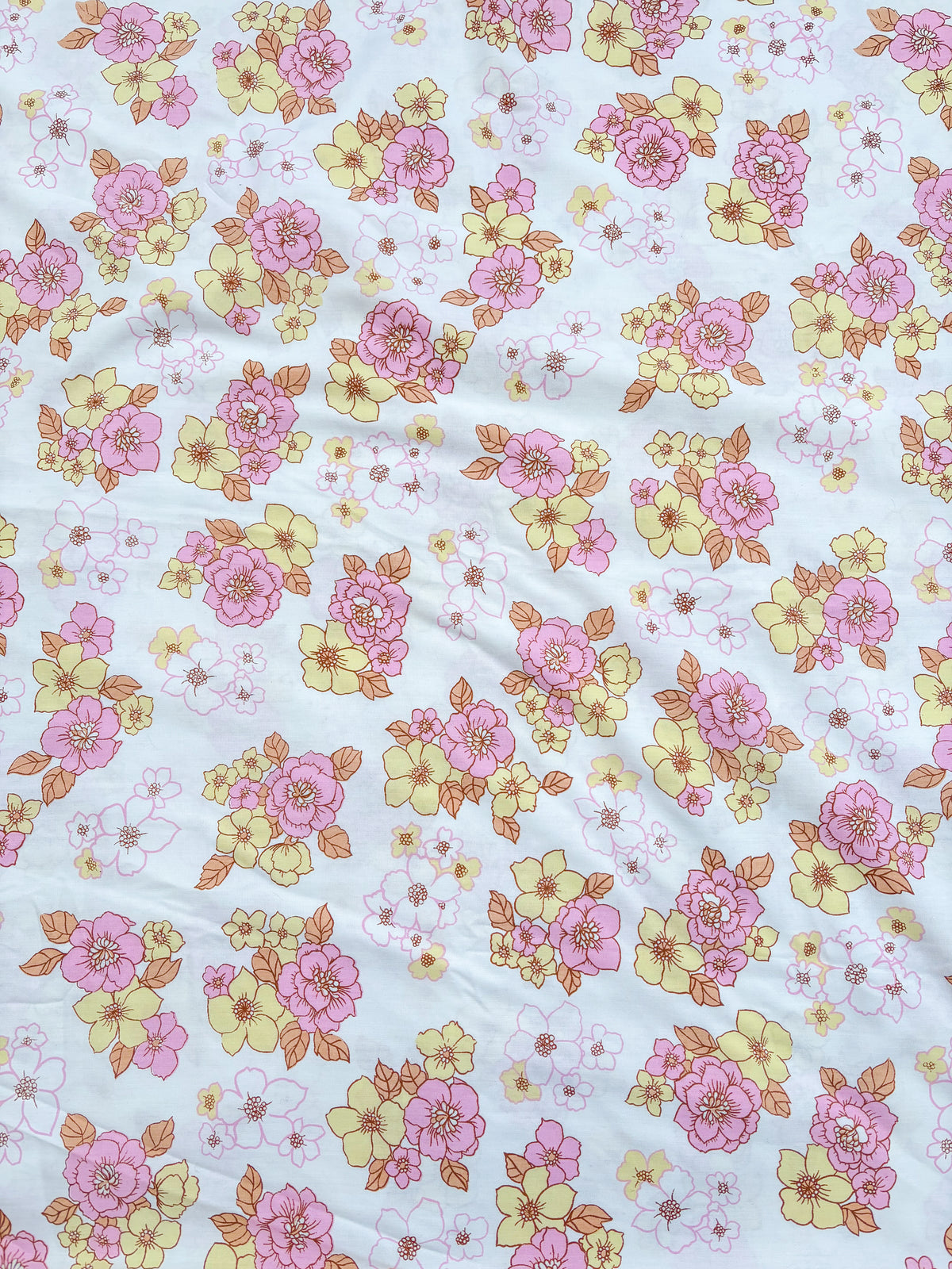 Pink & lemon floral
