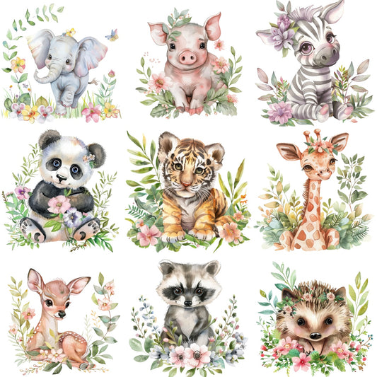 Floral animals (12 options)