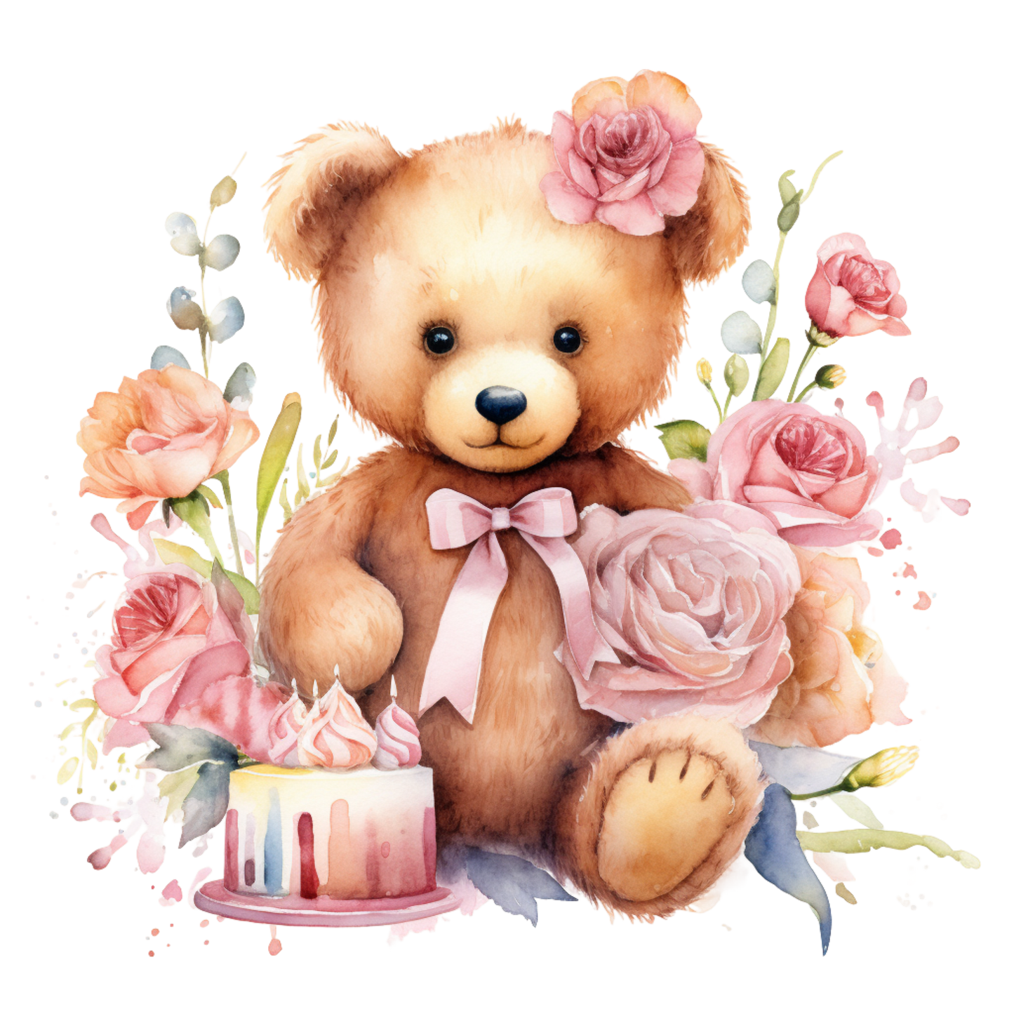 Floral Bears (21 options)