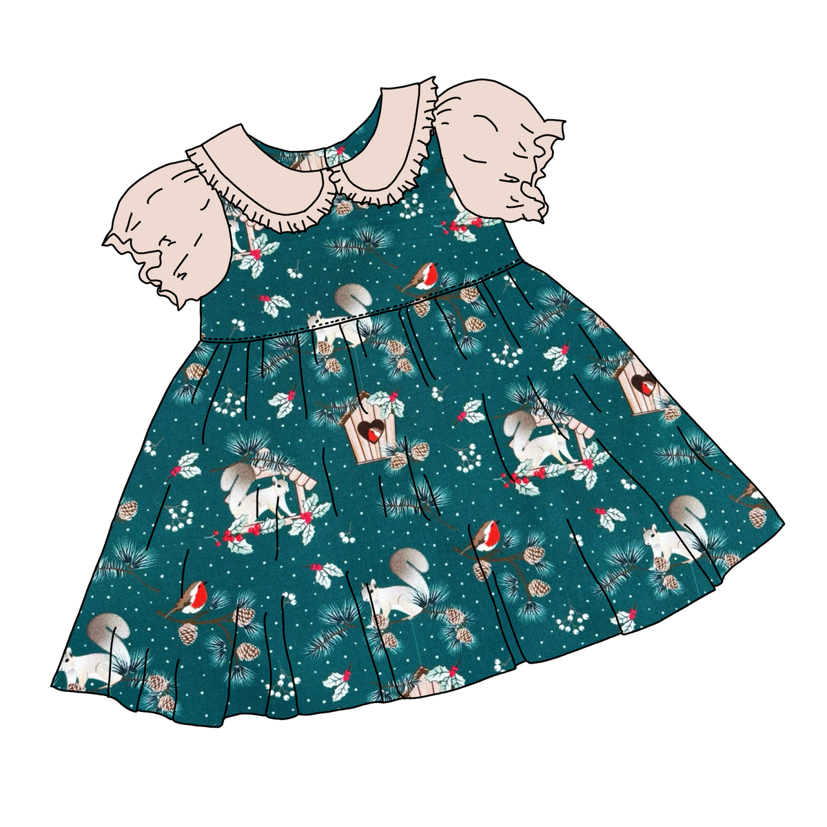 Green squirrels (available September 6th)