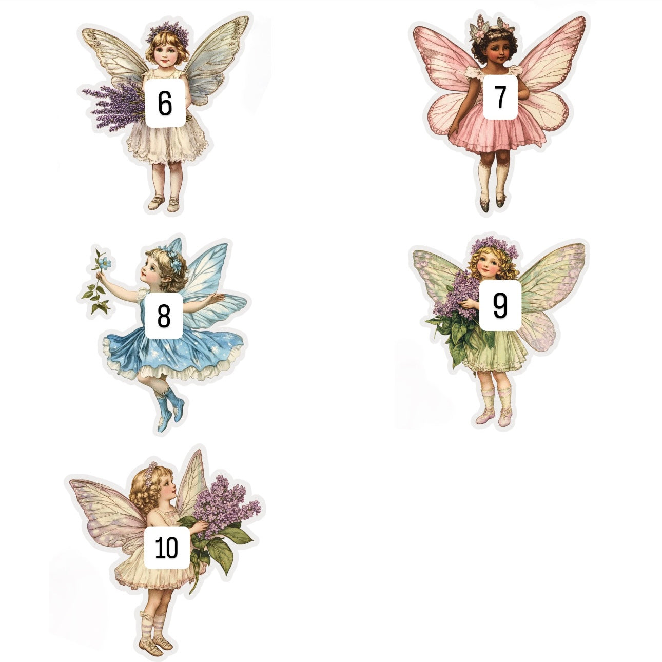 Vintage Fairies (10 options)