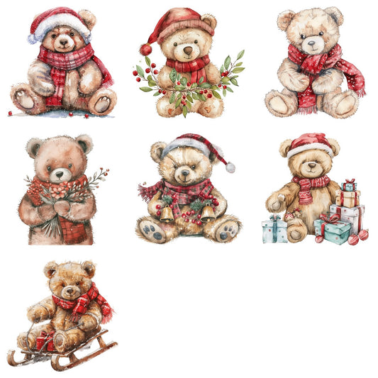 Christmas Bears (7 options)