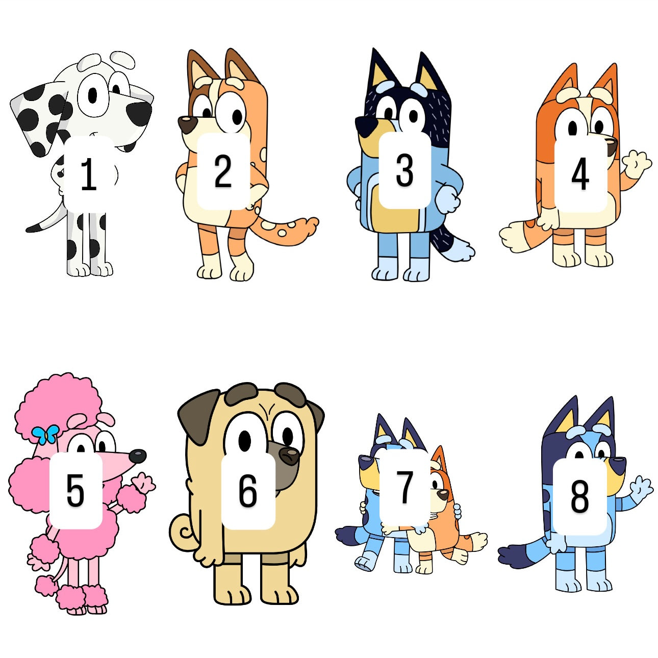 Characters 5 (8 options)