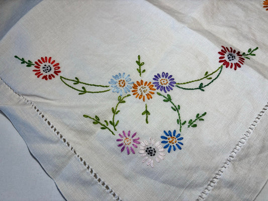 Vintage embroidery add-on