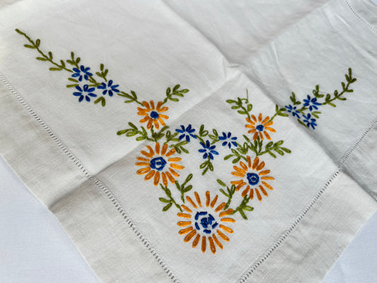 Vintage embroidery add-on