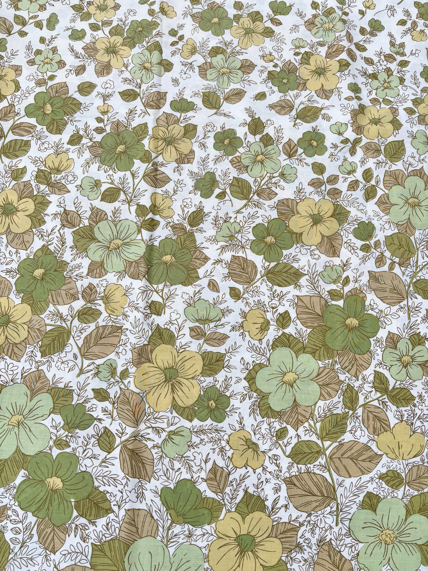 Green floral (up to 3-4 years only - no jumpsuits)