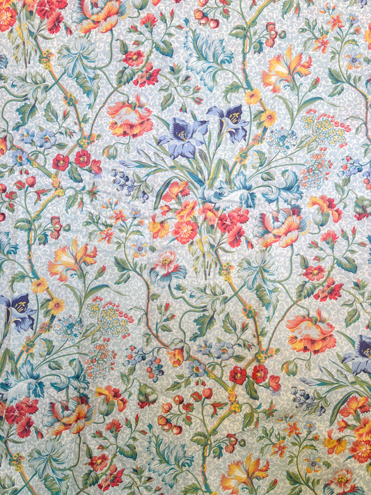 Aqua floral