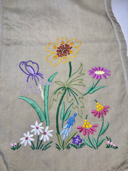 Vintage embroidery add-on