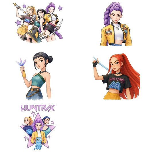 Characters 11 (5 options)