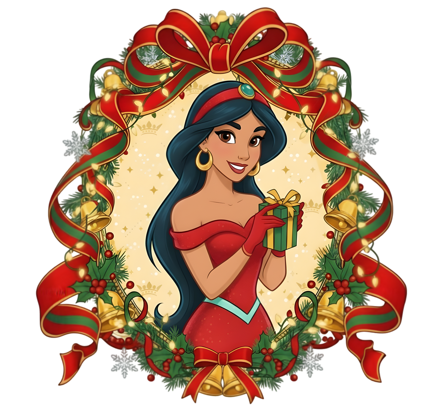 Christmas princesses (9 options)