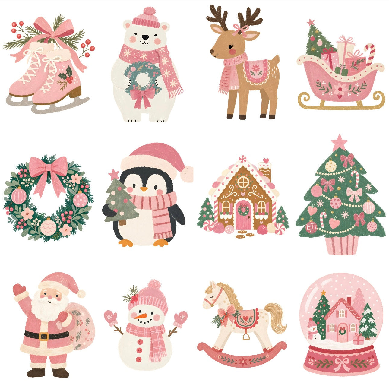 Pink Christmas (12 options)