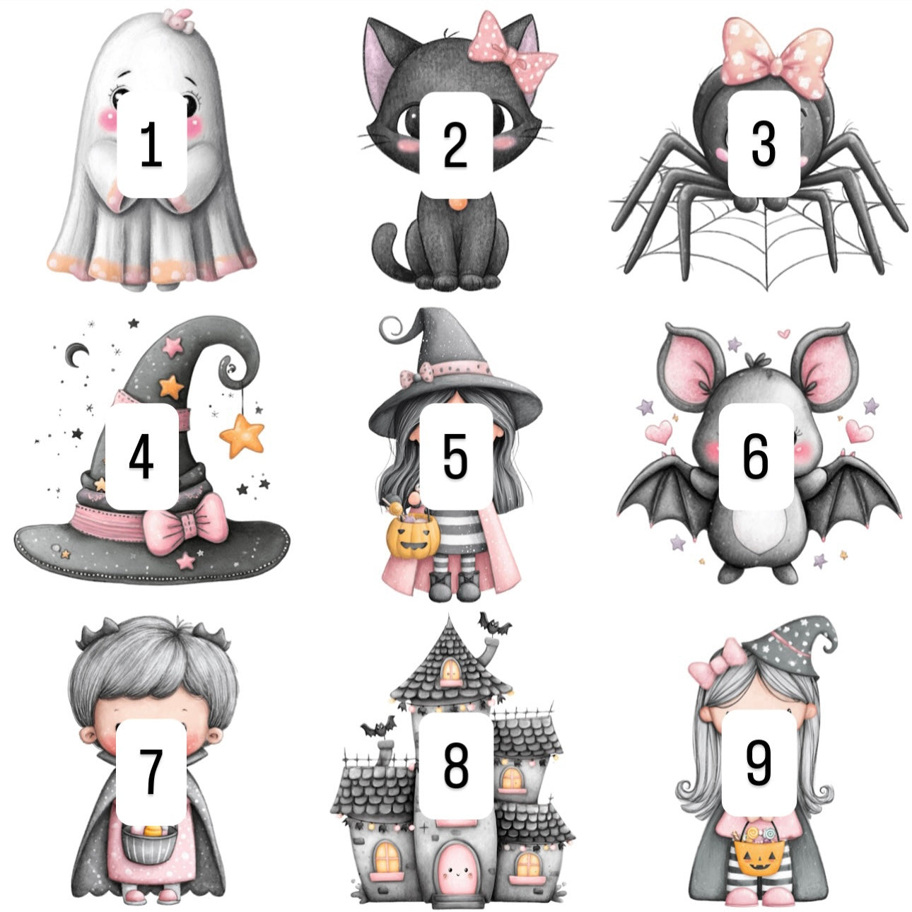Pink Halloween (9 options)