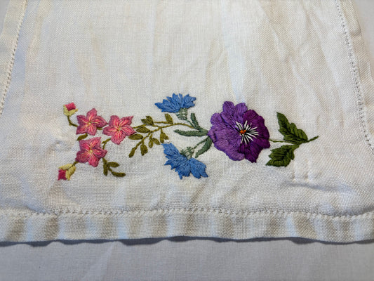 Vintage embroidery add-on