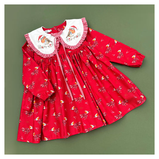 5-6 years OLIVE dress