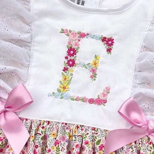 Floral letter A-Z