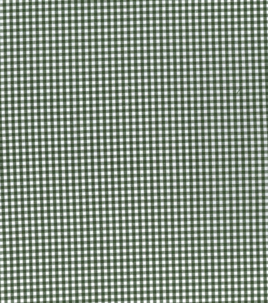 Bottle green gingham