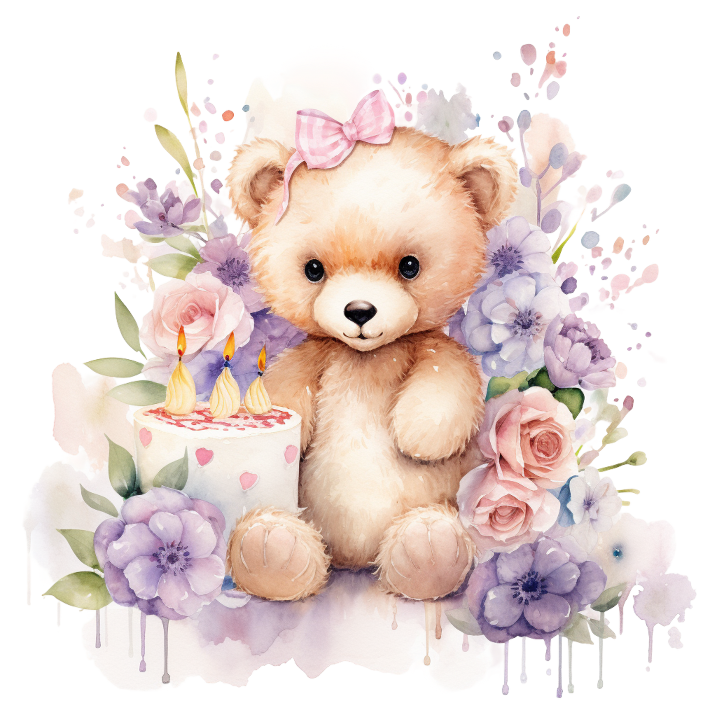 Floral Bears (21 options)